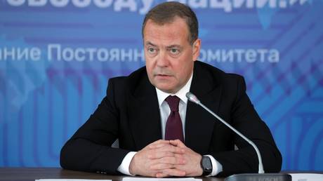 Deputy head of Russia's Security Council Dmitry Medvedev.