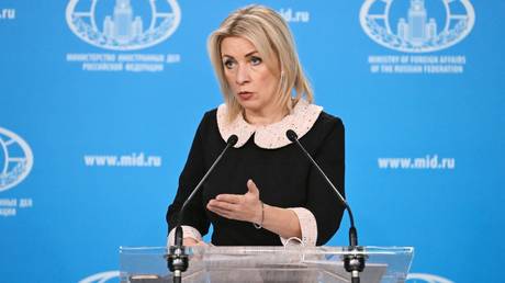 FILE PHOTO: Russian Foreign Ministry’s spokeswoman Maria Zakharova