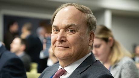 FILE PHOTO: Russian Ambassador to the US Anatoly Antonov.