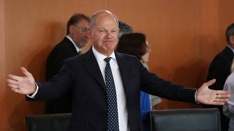 German Chancellor Olaf Scholz.