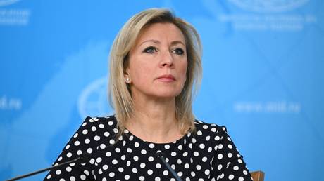 FILE PHOTO: Russian Foreign Ministry spokeswoman Maria Zakharova