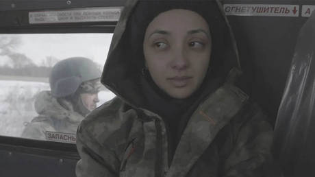 Screenshot from ‘Russians at War’ (2024), directed by Anastasia Trofimova