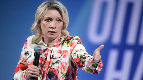 Russian Foreign Ministry Spokeswoman Maria Zakharova.