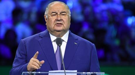 Russian businessman Alisher Usmanov