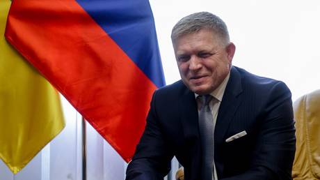 FILE PHOTO: Slovakian Prime Minister Robert Fico