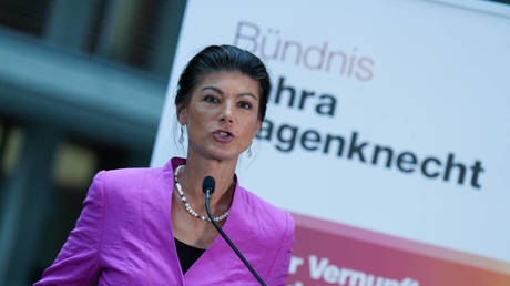 FILE PHOTO: German MP Sahra Wagenknecht