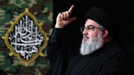 FILE PHOTO: Hassan Nasrallah.