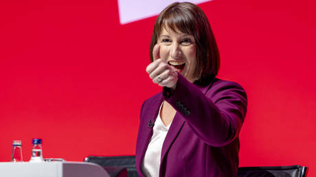 Rachel Reeves, Chancellor of the Exchequer at the 2024 Labour Party Conference, Liverpool, UK, September 23, 2024