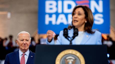 US President Joe Biden and Vice president Kamala Harris