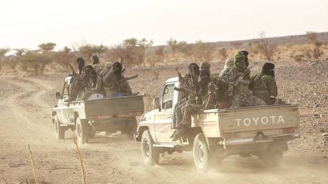 FILE PHOTO: Tuareg rebels in Mali.