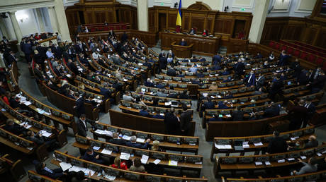 FILE PHOTO. Session of the Parliament in Kiev, Ukraine.