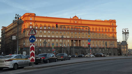 FILE PHOTO. Russia's Federal Security Service (FSB)  in Moscow.