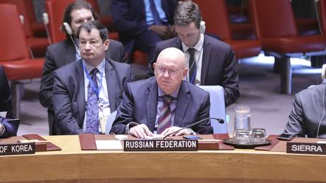 FILE PHOTO. Vassily Nebenzia, Permanent Representative of the Russian Federation to the United Nations, October 02, 2024.