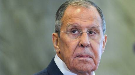 Russian Foreign Minister Sergey Lavrov.