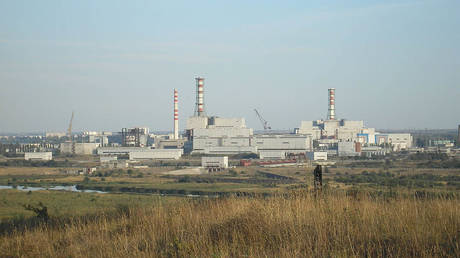 FILE PHOTO: Kursk nuclear power plan.