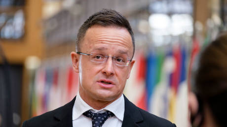 Hungarian Foreign Minister Peter Szijjarto.