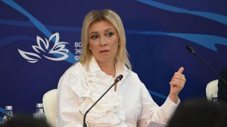 FILE PHOTO: Russian Foreign Ministry's spokeswoman Maria Zakharova