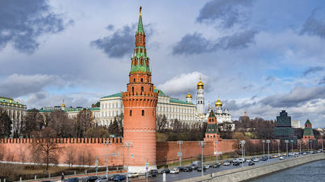 FILE PHOTO: A view of the Moscow Kremlin.