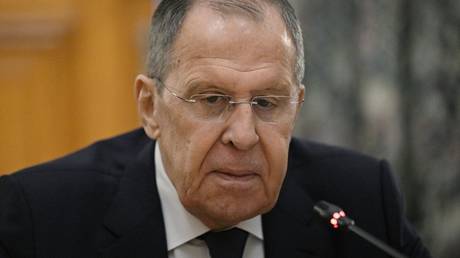 Russian Foreign Minister Sergey Lavrov.