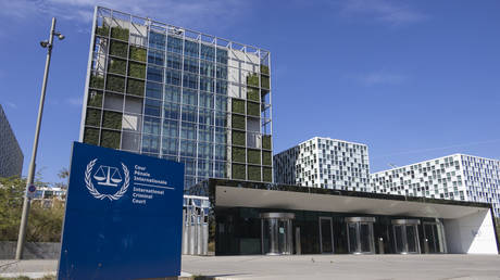 The International Criminal Court in in The Hague, Netherlands.