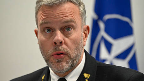 FILE PHOTO: NATO Military Committee chief Rob Bauer.