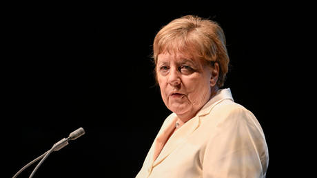 Former German Chancellor Angela Merkel.