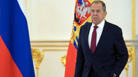 FILE PHOTO: Russian Foreign Minister Sergey Lavrov attends a ceremony at the Kremlin in Moscow.