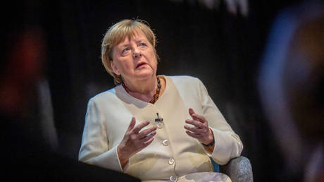 Former German Chancellor Angela Merkel.