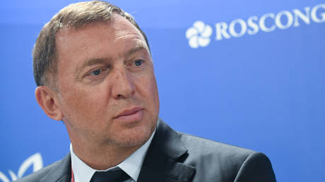 Founder of RUSAL company Oleg Deripaska.