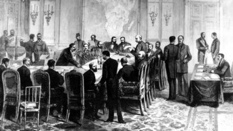 FILE PHOTO: Berlin Conference on the Congo issue, November 1884-February 1885, Germany.