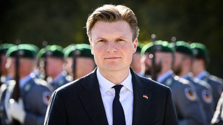 Dutch Defense Minister Ruben Brekelmans.