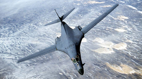 FILE PHOTO. A B-1B strategic bomber.