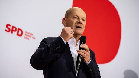 FILE PHOTO: Olaf Scholz.