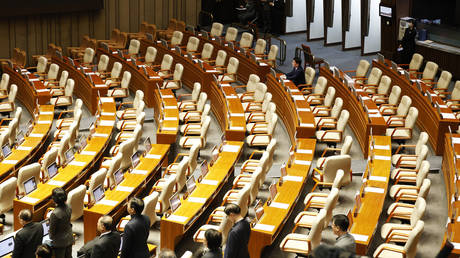 South Korea’s ruling People Power Party boycotts a vote on the impeachment of President Yoon Suk Yeol.