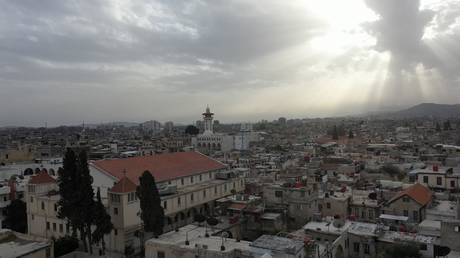 FILE PHOTO: Panorama of the city of Damascus, Syria.