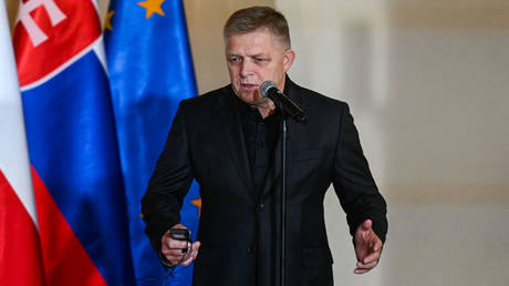 Slovakia's Prime Minister Robert Fico.