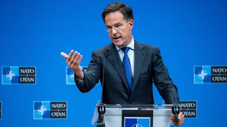 File photo: NATO Secretary General Mark Rutte.