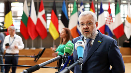 Ukrainian Energy Minister German Galushchenko.