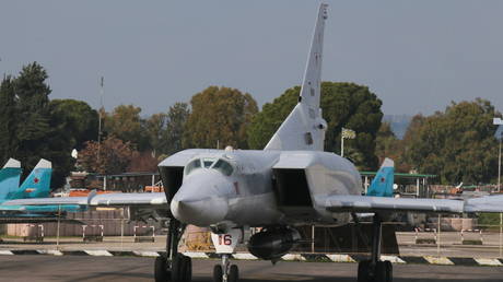 Hmeymim base in Syria's Latakia. © Russian Defence Ministry/Anadolu Agency