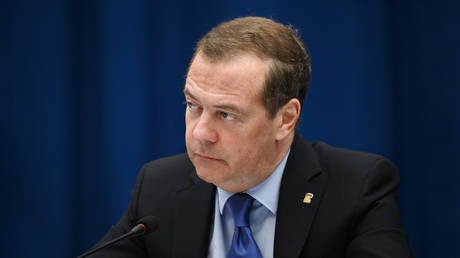 FILE PHOTO: Dmitry Medvedev.