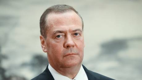 FILE PHOTO: Dmitry Medvedev.