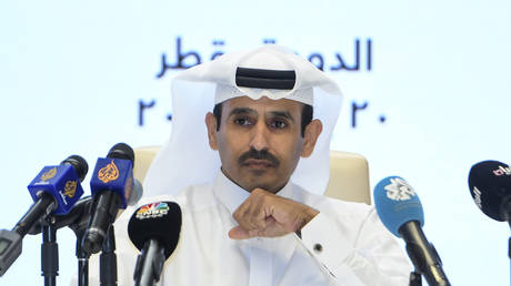 Saad al-Kaabi, Qatar's energy minister and CEO of QatarEnergy.