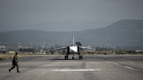 FILE PHOTO. Hmeimim airbase, Syria.