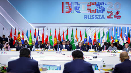 The 16th BRICS Summit in Kazan, Russia on October 24, 2024.