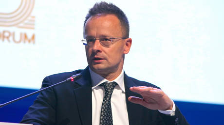 Minister of Foreign Affairs and Foreign Trade of Hungary Peter Szijjarto.