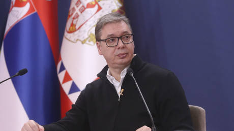 Serbian President Aleksandar Vucic.