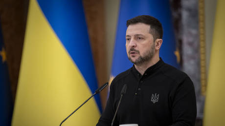 FILE PHOTO: Ukrainian leader Vladimir Zelensky