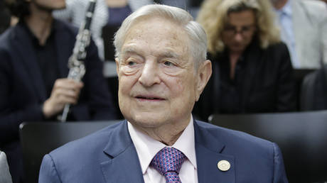 Hungarian-born billionaire George Soros.