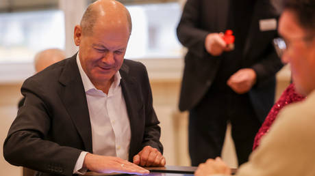 German Chancellor Olaf Scholz.