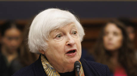 FILE PHOTO: US Treasury Secretary Janet Yellen